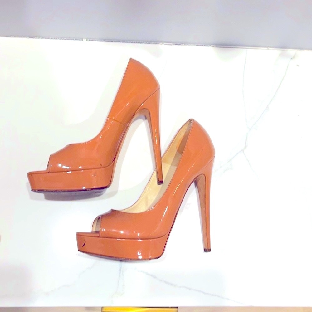 👠👠Super sexy Brian Altwood nude high heels 👠👠 Authentic Designer shoes
